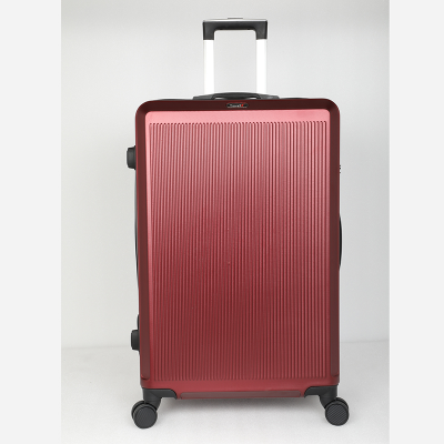 Picture of Travello 28 Inch Royal Zipper Unbreakable Body More Capacity Water Resistant Aluminum Luggage- Trolley Dark Red