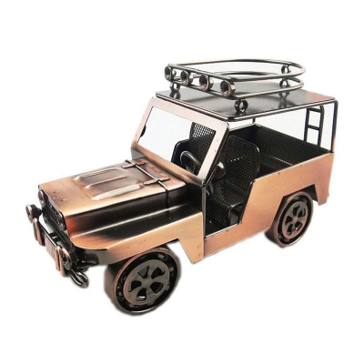 Picture of 100% hand-made, brand new, will last a long time due to the electroplating process involved in the creation.Nuts and Bolts - Each of our cars is made of reusable metal parts and nuts and bolts, each of which is unique.Materials - These stunning desk scu