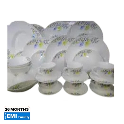 Picture of 38Pcs Pyrex Opal Glassware White Oven Save Dinner Set - Dinner Set