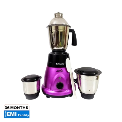 Picture of Miyako Pink Panther 3 in 1 Multi Purpose Mixer Blender machine- 750 Watt