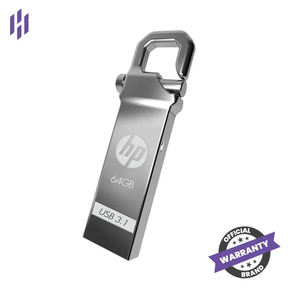 Picture of HP 64GB Pendrive  Metal Body with Warranty