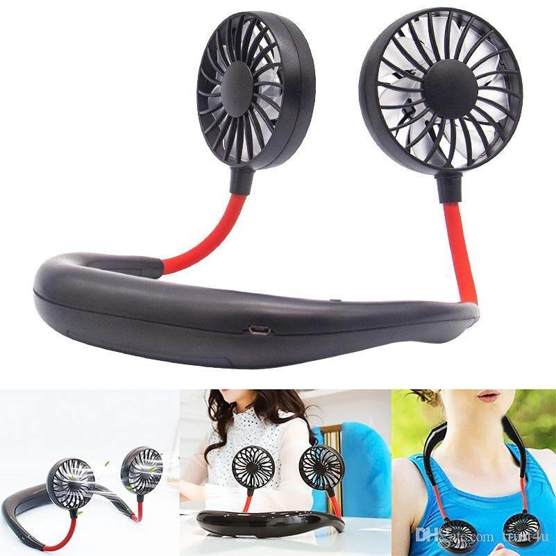 Picture of Portable Neck Fan Mini Usb Rechargeable 