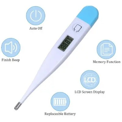 Picture of Pulse Oximeter Fingertip And thermometer Combo Offer