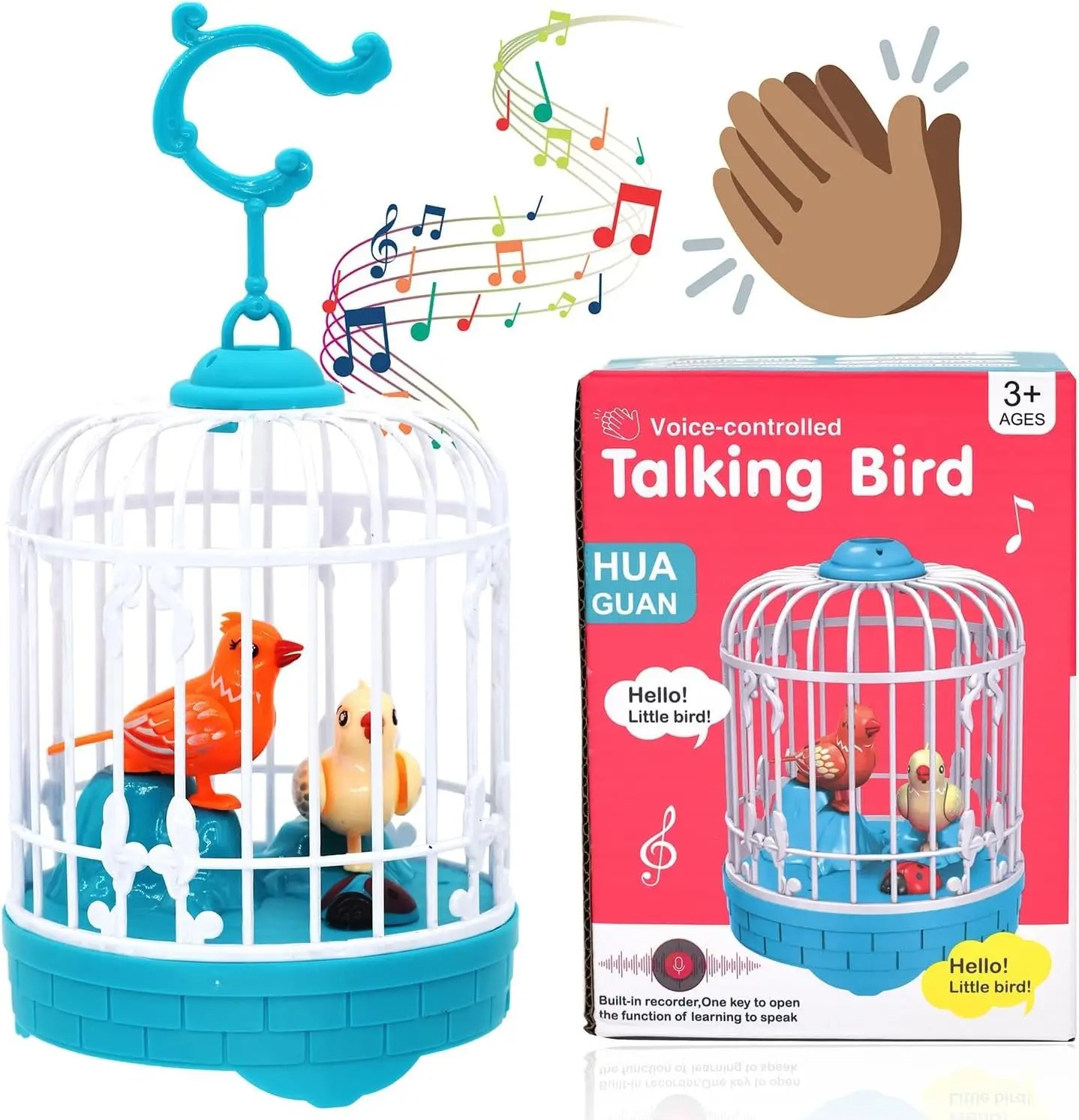 Picture of Rechargeable Talking & Singing Baby Birds Toy Imported 1 Piece