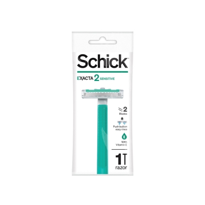 Picture of Schick Exacta 2 Sensitive Razor with Vitamin E  12 pcs