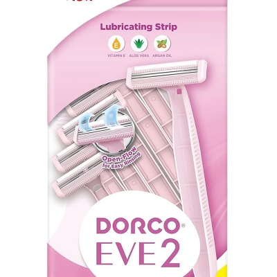 Picture of The razor razor razors are one-time Dorco Eve 2 Simple 5 grand