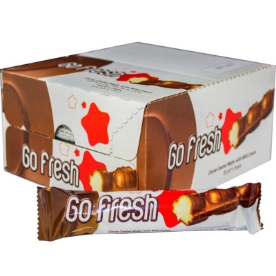 Picture of Go Fresh Wafer Milky Cream Cocoa Coated 20 Gram 24 Pieces