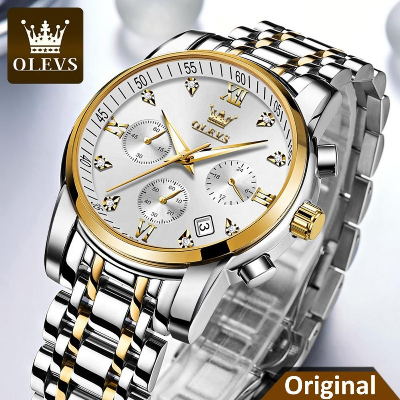 Picture of Olevs Waterproof Stainless Steel Watch for Men (2858)