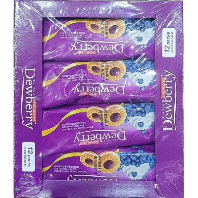 Picture of DEWBERRY COOKIES -BLUEBERRY 27g X 12PKTS (HALAL)