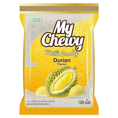 Picture of My Chewy Milk Candy Soft Chewy Candy 100 tablet Size 360g (Durian)