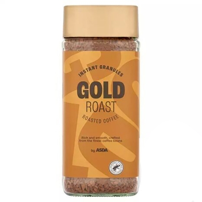 Picture of ASDA Instant Granules Gold Roast Roasted Coffee- 200g  UK