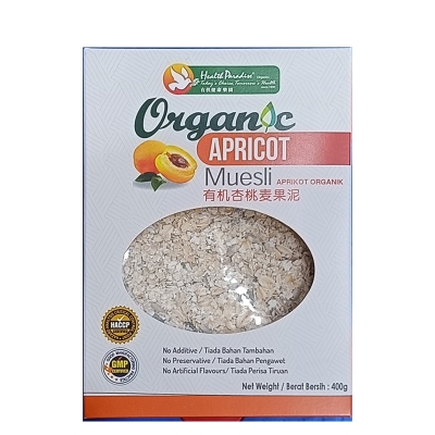 Picture of Health Paradise Organic Apricot Muesli 400gm