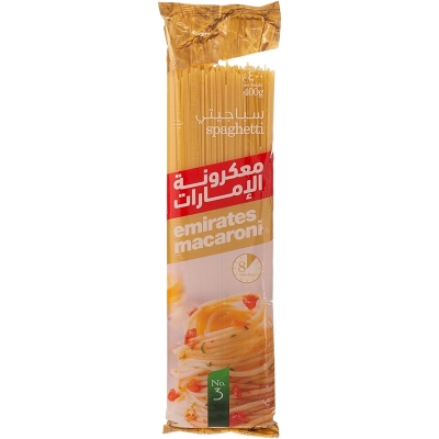 Picture of Emirates Macaroni Spaghetti 400g