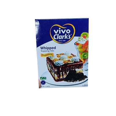 Picture of Whipped Topping Mix Vivo Clarks Net WT : 72G ( X2 36g ) chocolate