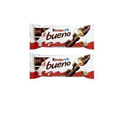 Picture of Kinder Bueno Milk & Hazelnut Chocolate Bar 43 Grams (Pack Of 5  )
