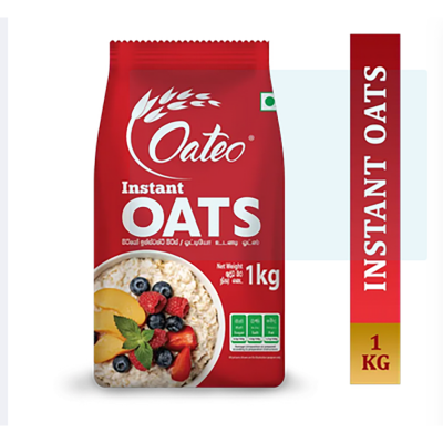 Picture of Oateo Instant Oats Pouch - 1kg - Srlankan