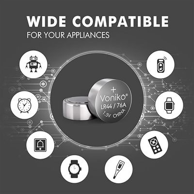 Picture of Alkaline Button Cell Battery - AG13/LR44 > 10 Piece [1 Pack]