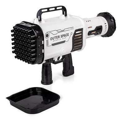 Picture of 36 -Hole Bubble Machine Gun - 2024 Upgrade Gatling Bubble Machine Bubble Bazooka Machine Rocket Launcher Bubble Maker Blower for Boys Girls Adults Birthday Party (Multicolor)