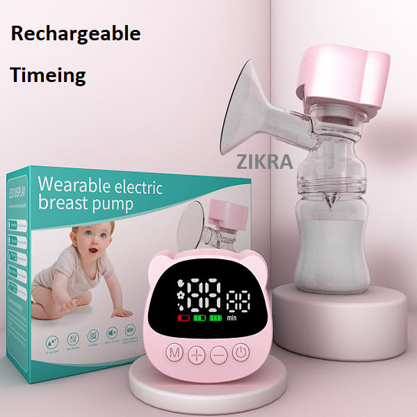 Picture of Smart Rechargeable Electric Breast Pump -- BPA Free, Silent, Comfortable & Easy-to-Clean Milk Extractor for Moms