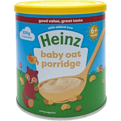 Picture of Heinz Baby oat Porridge 6+ Months 220g