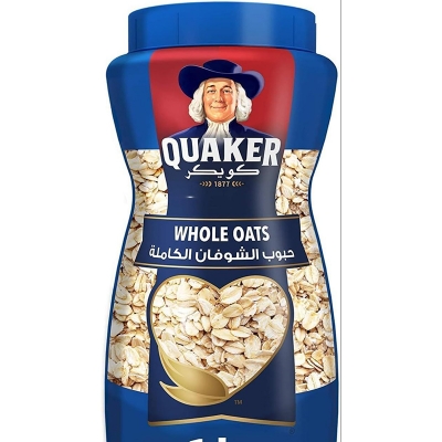 Picture of Quaker Whole Oats Jar 900 GM  - Pack of 1- UAE