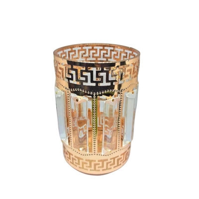 Picture of Crystal Organizer  Makeup Brush Holder Cosmetics Tools Organizer Container Pen Pencil Holder Storage Candle Holder