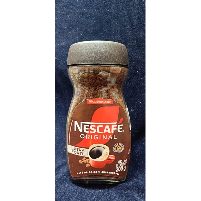 Picture of Nescafe Original Extra Forte Coffee 100% Cafe  200 GM