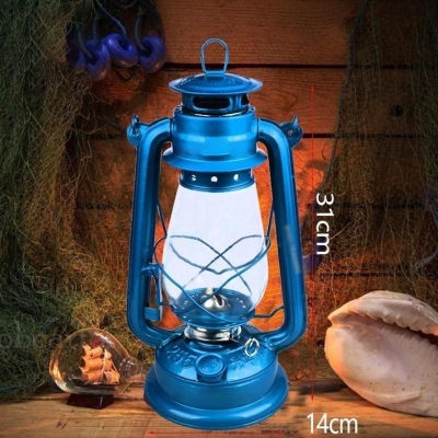 Picture of Hurricane Lantern Lamp Vintage Style Kerosene Lamp Classic Retro Oil Lamp Kerosene Citronella  Lamp Classic