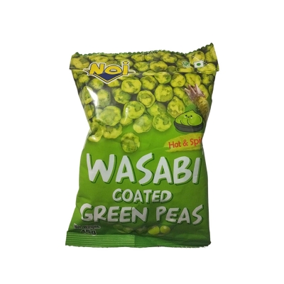 Picture of Noi Wasabi Coated Green Peas- 45gm (pack of 6 )