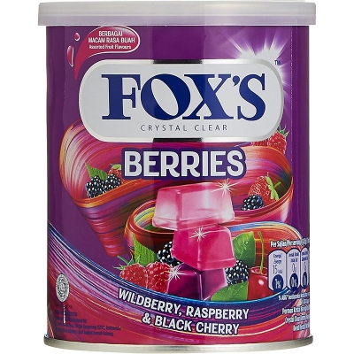 Picture of Fox's_Crystal Clear Mix Berries Flavoured Candy Tin-180gm