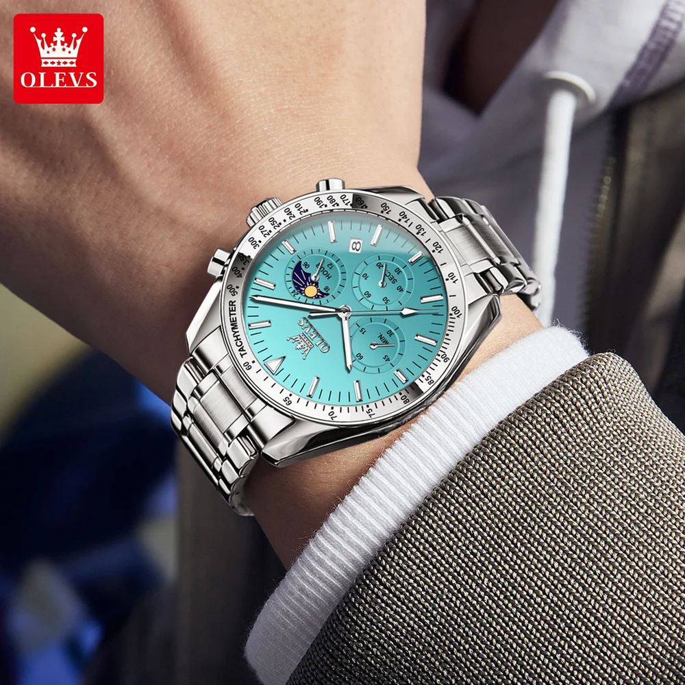 Picture of OLEVS 3618 Stainless Steel Diamond Quartz Watch