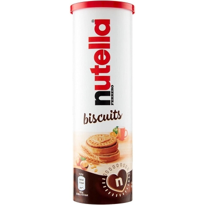 Picture of Nutella Biscuits Tube contain 12 pieces 13.9g a piece (166g)
