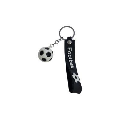 Picture of Football Keychain – Silicone Football Keyring Gift for Boys, Sports Fans, Party Favors & Rewards