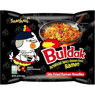 Picture of Samyang Hot Chicken Ramen Buldak Fire Noodles 1 X 140 Grams