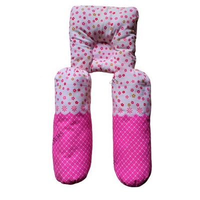 Picture of New Born Baby Pillow Set (3 Pieces)-Multicolor