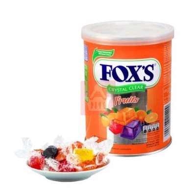 Picture of Fox's Crystal Clear Fruits Flavored Candy Tin - 180gm