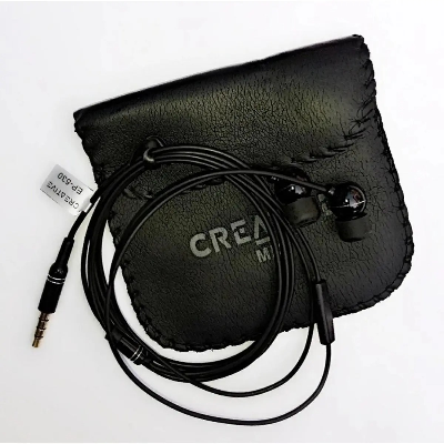 Picture of Orignal Creative High Bass Audio Earphone With Pouch Black 20g