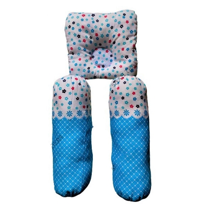 Picture of New Born Baby Pillow Set (3 Pieces)-Multicolor