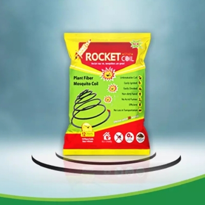 Picture of Rocket Plant Fiber Mosquito Coil-10 Pcs-1 Packets