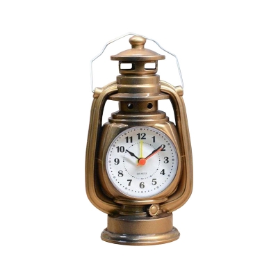 Picture of ক্রিয়েটিভ ঘরোয়া আইটেম রেট্রো স্টাইল কেরোসিন ল্যাম্প অ্যালার্ম ক্লক