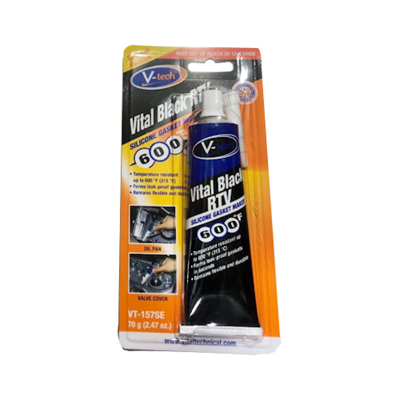 Picture of Vital Black RTV VT-157SE Silicon Gasket Maker