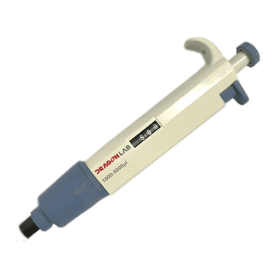 Picture of DragonLab Single Channel Adjustable Micropipette 1000-5000ul
