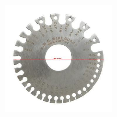 Picture of Wire Gauge Meter, SS Wire Thickness Gauge, Round Wire Gauge (1-36)