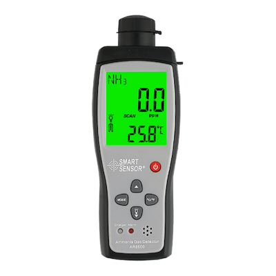 Picture of Smart Sensor Handheld Ammonia Gas Detector AR8500