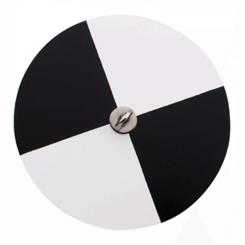 Picture of Secchi Disc 9 Inch Black and White