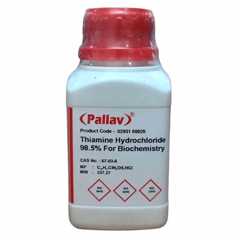 Picture of Thiamine Hydrochloride 98.5% Pure 25gm