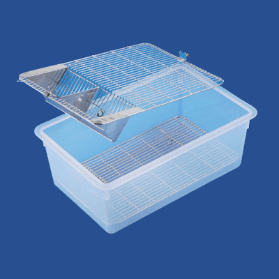 Picture of PolyLab Plastic Animal Cage - Double Grill
