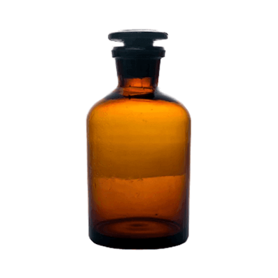Picture of Amber Glass Reagent Bottle 500ml Narrow Mouth