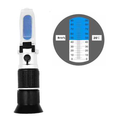 Picture of Portable Refractometer for Food, Fruit Juice, Beverages 0-90% Brix