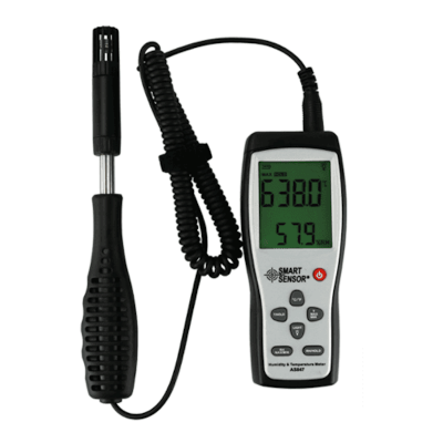 Picture of Smart Sensor Humidity and Temperature Meter AS847 Probe Type